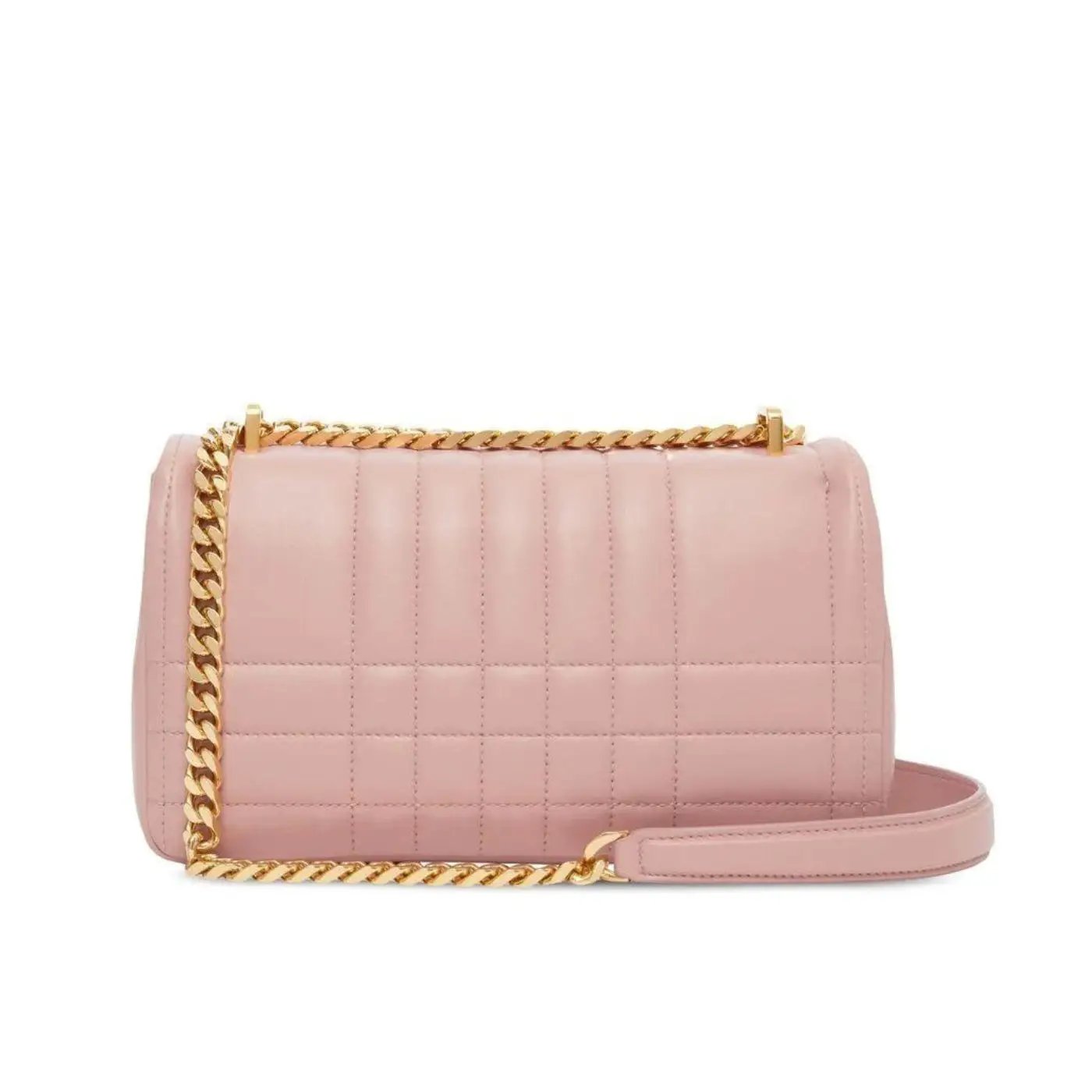 Mini Lambskin Lola Cross-Body Bag in Pink Handbags BURBERRY - LOLAMIR