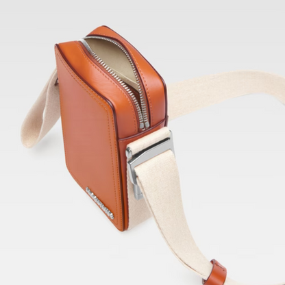 Le Cuerda Vertical in Light Brown Handbags JACQUEMUS - LOLAMIR