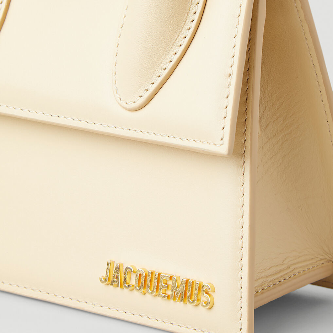 Le Chiquito Noeud Bag in Ivory Handbags JACQUEMUS - LOLAMIR