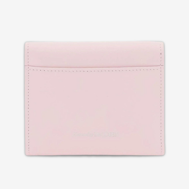 Skull Trifold Wallet in Pink