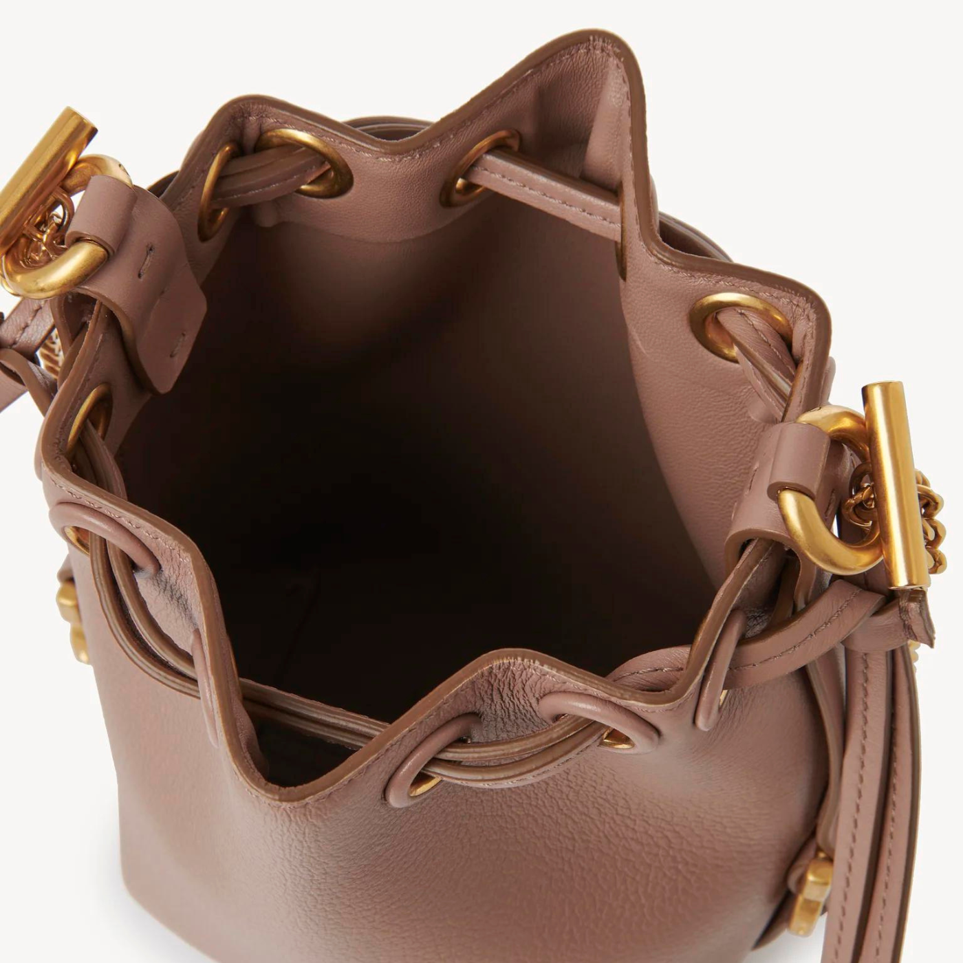 Marcie Micro Bucket in Wodrose Handbags CHLOE - LOLAMIR