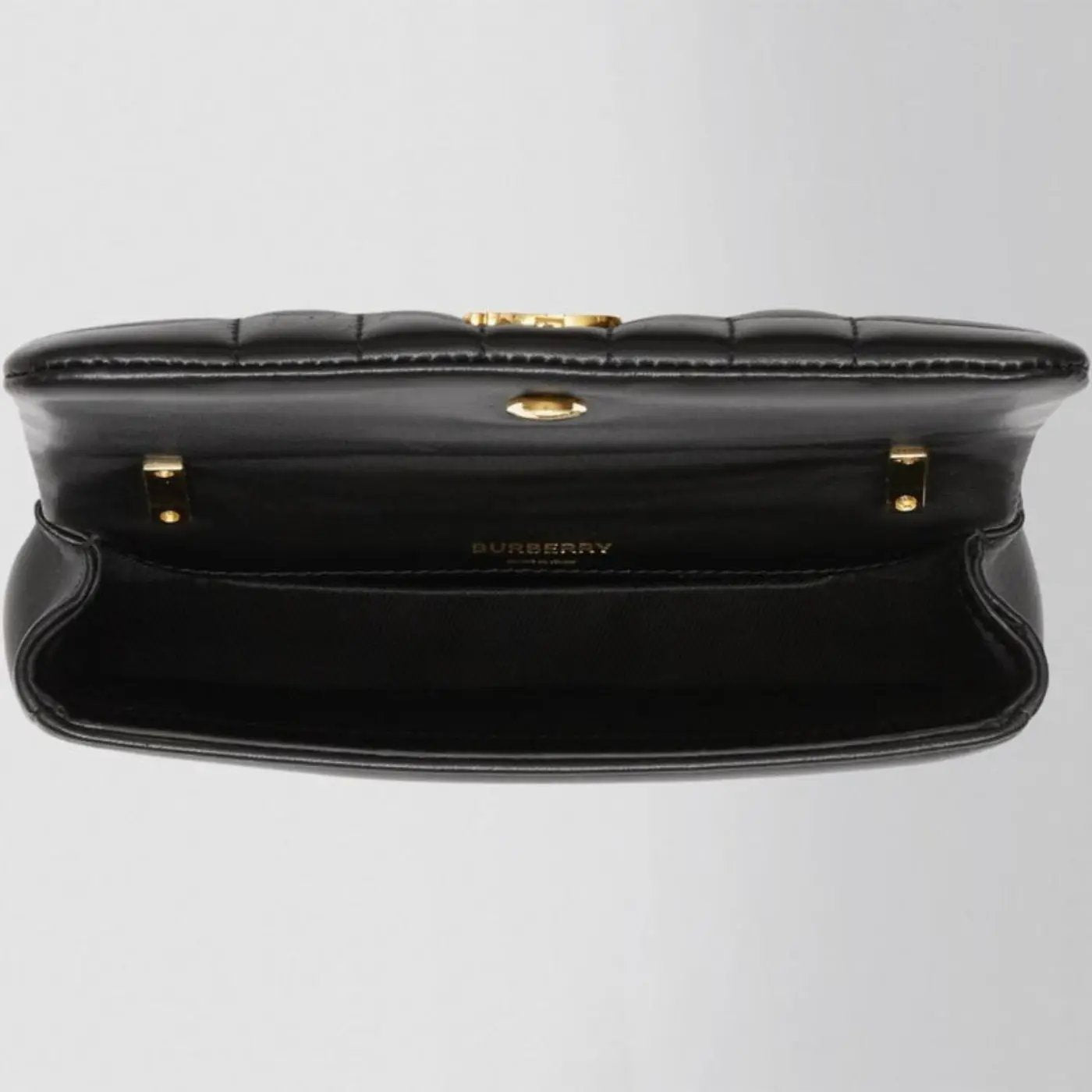 Mini Lambskin Lola Cross-Body Bag in Black Handbags BURBERRY - LOLAMIR