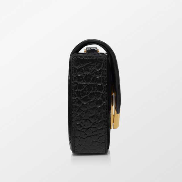 Wallis Croc-Effect Mini Bag