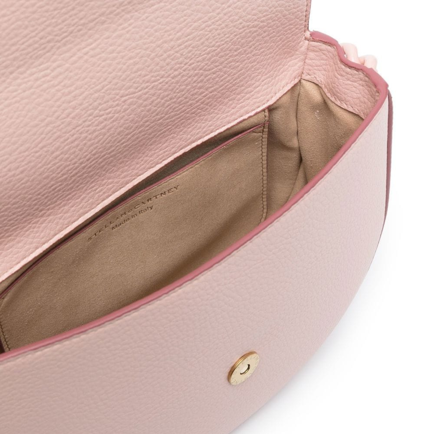 Frayme Medium Flap Shoulder Bag in Pink Handbags STELLA MCCARTNEY - LOLAMIR
