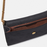 Falabella Wallet Crossbody Bag in Black/Gold