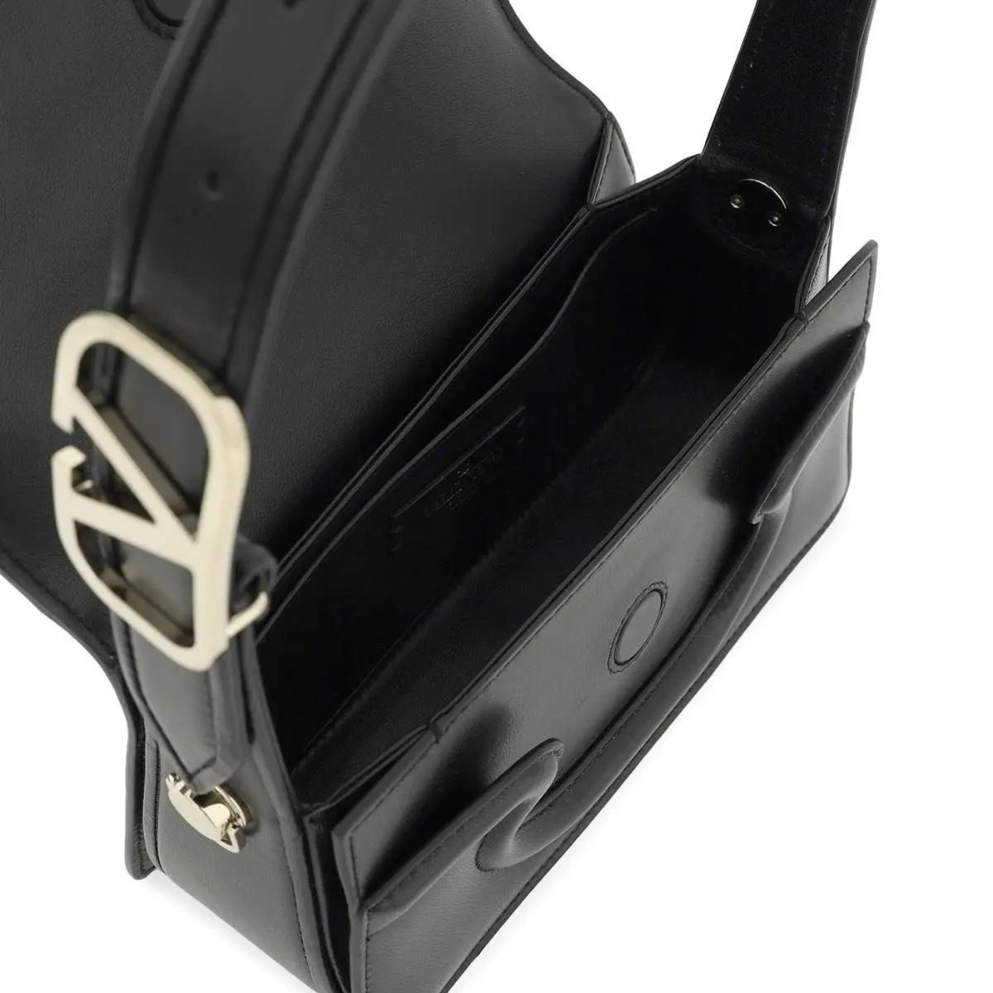'Le Grand Deuxième' Shoulder Bag in Black Handbags VALENTINO - LOLAMIR