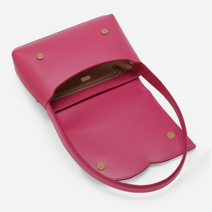 DG Logo Shoulder Bag in Fuchsia Handbags DOLCE & GABBANA - LOLAMIR