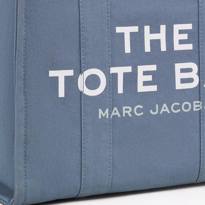 The Canvas Large Tote Bag in Blue Shadow Handbags MARC JACOBS - LOLAMIR