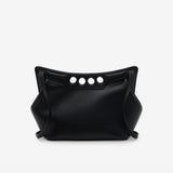 The Peak Bag Mini in Black Handbags ALEXANDER MCQUEEN - LOLAMIR