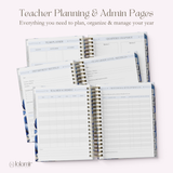 Teacher Planner 2026-2027, Monthly & Weekly High School Lesson Plan, Custom Spiral Hardcover, Academic Year, Back to School Teacher Gift - view 8