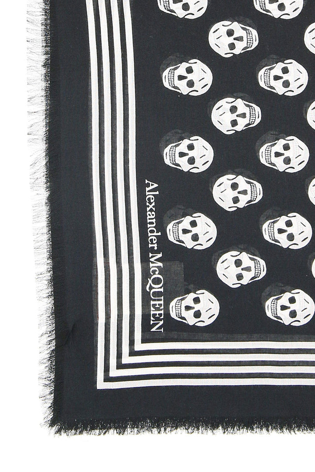 Alexander mcqueen biker skull scarf Scarf Alexander Mcqueen - LOLAMIR