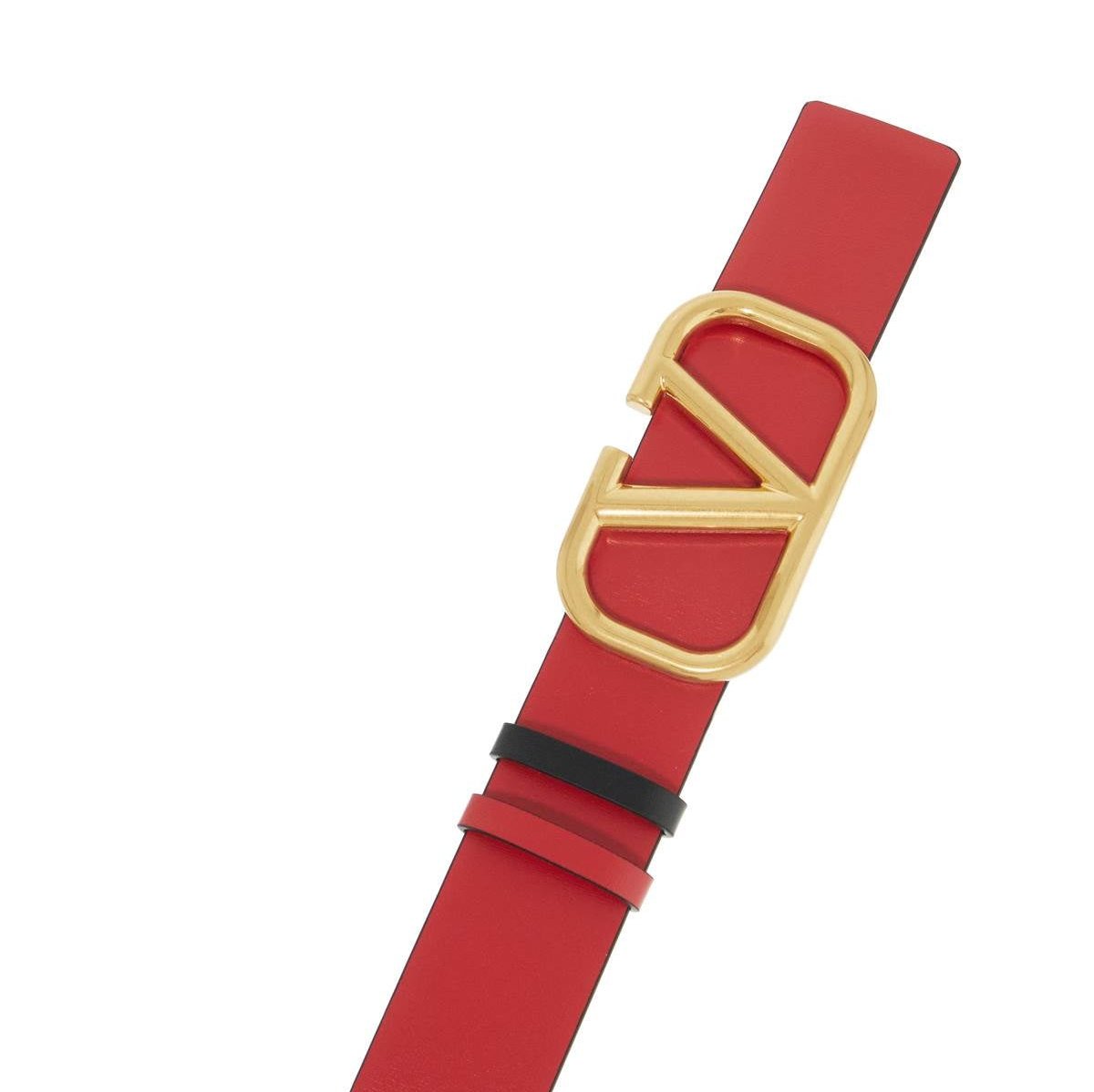 Vlogo Signature Reversible Leather Belt