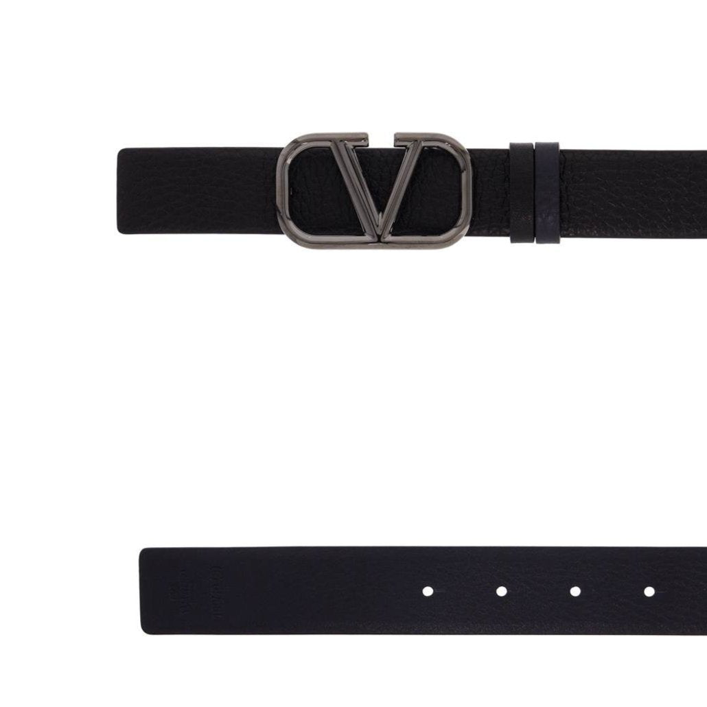 Vlogo Signature Reversible Leather Belt