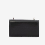 The Knuckle Satchel Bag in Black