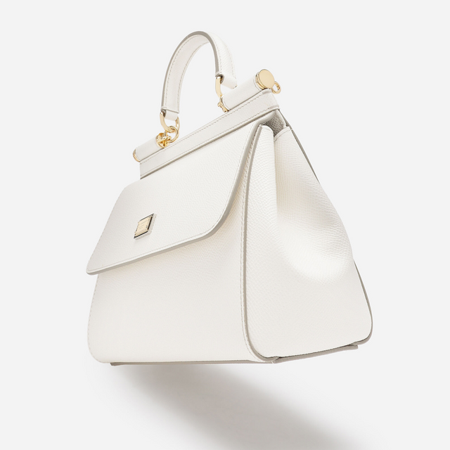 Sicily Medium Handbag in White