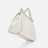 Sicily Medium Handbag in White Handbags DOLCE & GABBANA - LOLAMIR