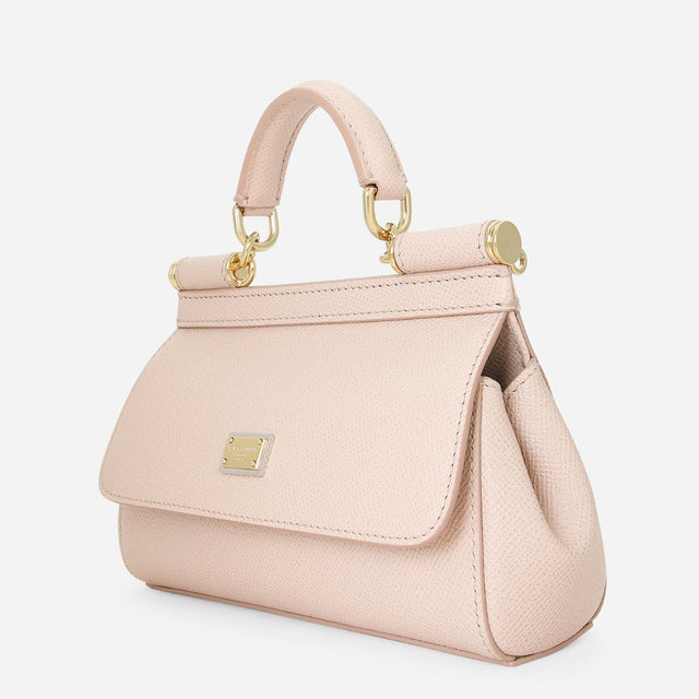 Sicily Small Handbag in Pink Handbags DOLCE & GABBANA - LOLAMIR