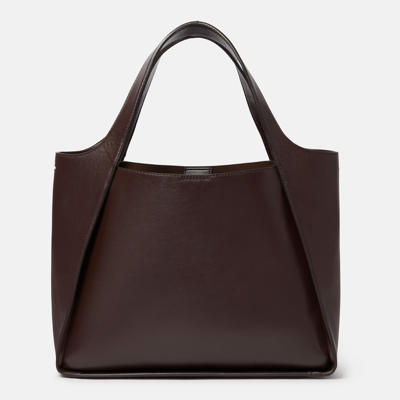Stella Logo Crossbody Bag in Chocolate Brown Handbags STELLA MCCARTNEY - LOLAMIR