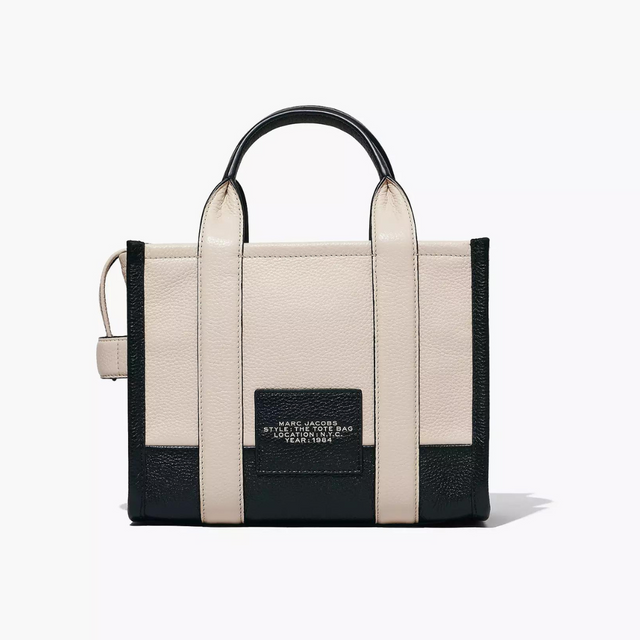 The Colorblock Leather Small Tote Bag Handbags MARC JACOBS - LOLAMIR