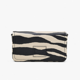 The Zebra Leather Chain Mini Bag