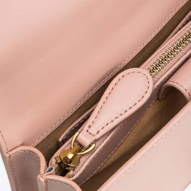 Mini Love Bag One Simply in Pink Handbags PINKO - LOLAMIR