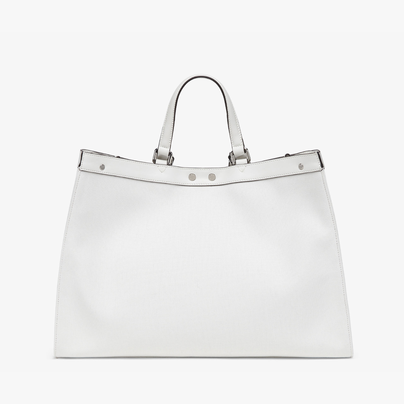 X-Tote FF Bag in White Handbags FENDI - LOLAMIR