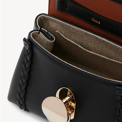 Penelope Mini Soft Shoulder Bag in Black Handbags CHLOE - LOLAMIR
