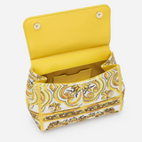 Sicily Medium Handbag in Majolica Print