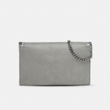 Falabella Wallet Crossbody Bag in Grey