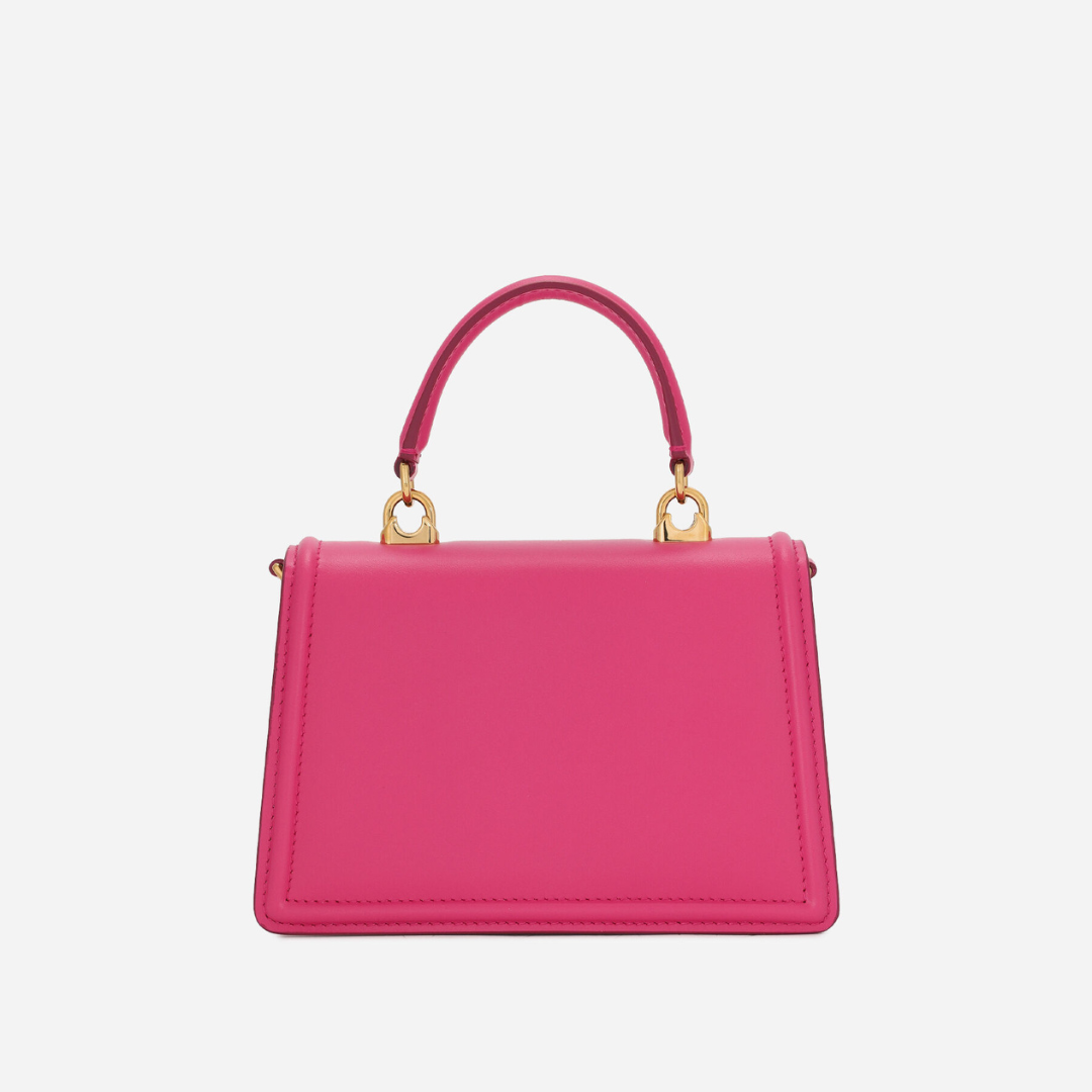 Devotion Small Top Handle Bag in Pink Handbags DOLCE & GABBANA - LOLAMIR