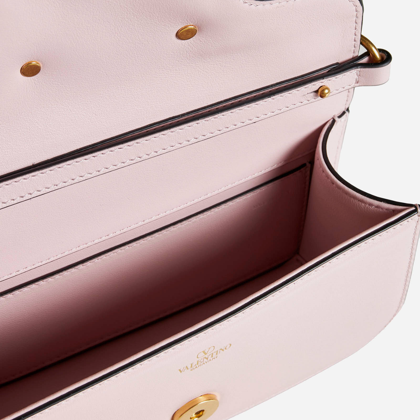 Locò Small Shoulder Bag in Powder Rose Handbags VALENTINO - LOLAMIR