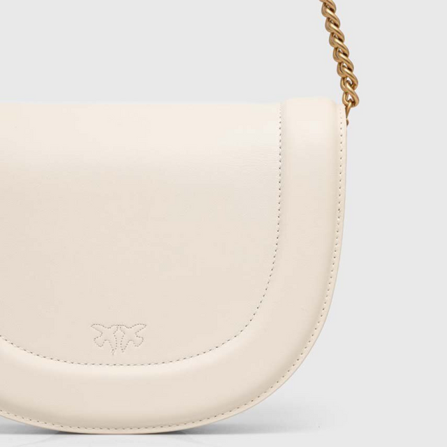 Classic Love Bag Click Round In Ivory Handbags PINKO - LOLAMIR