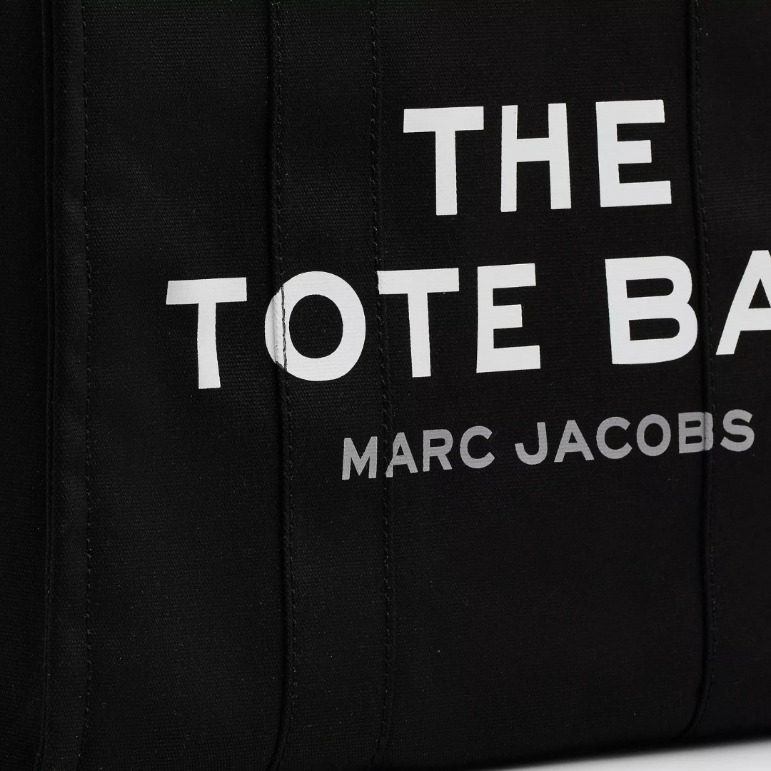 The Canvas Large Tote Bag in Black Handbags MARC JACOBS - LOLAMIR