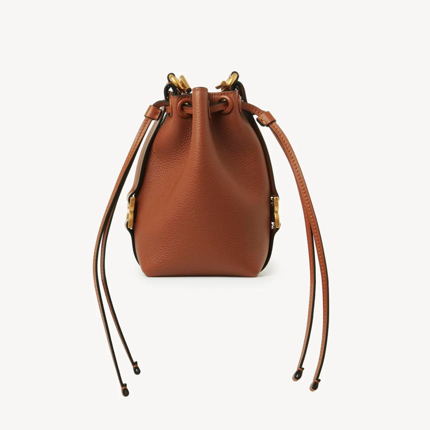 Marcie Micro Bucket in Tan Handbags CHLOE - LOLAMIR
