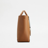 Double Up Medium Shopping Bag in Brown