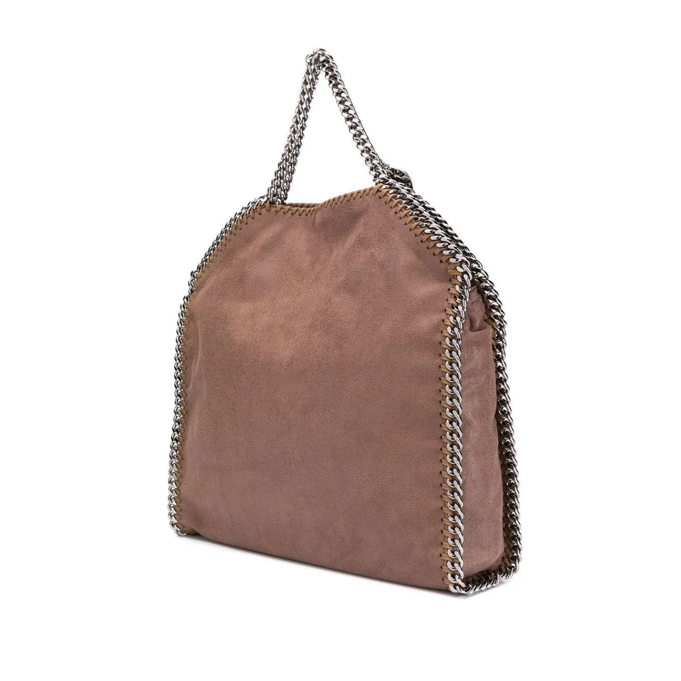 Falabella Fold-Over Tote Bag in Taupe Handbags STELLA MCCARTNEY - LOLAMIR