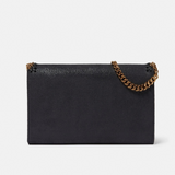 Falabella Wallet Crossbody Bag in Black/Gold