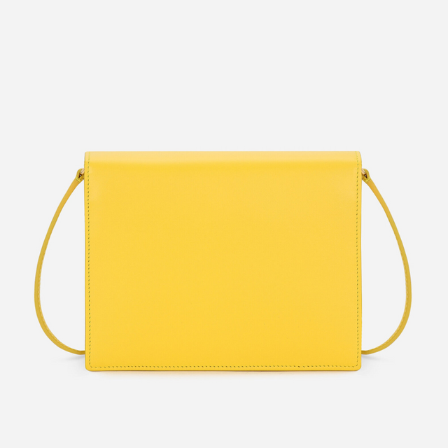 DG Logo Small Crossbody Bag in Yellow