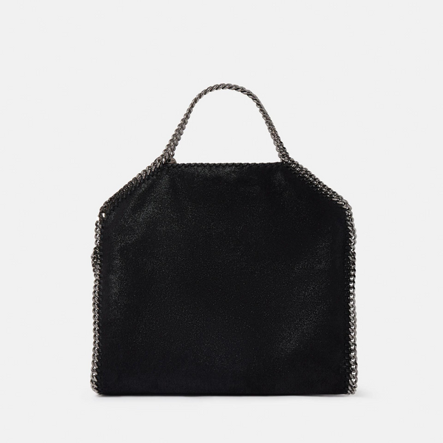 Falabella Fold-Over Tote in Black