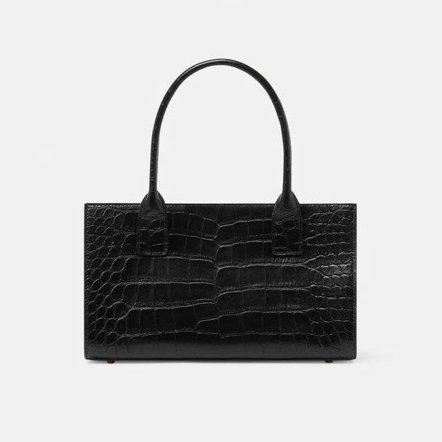 Medusa '95 Croc-Effect Medium Tote Bag