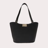 Rockstud Small Tote Bag in Black