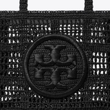 Ella Crochet Small Tote in Black