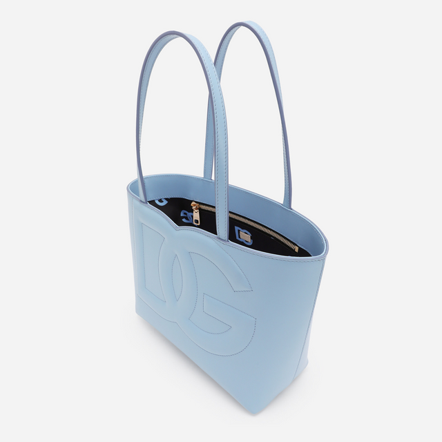 DG Logo Small Shopper in Light Blue