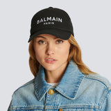 Balmain Logo Embroidered Baseball Cap