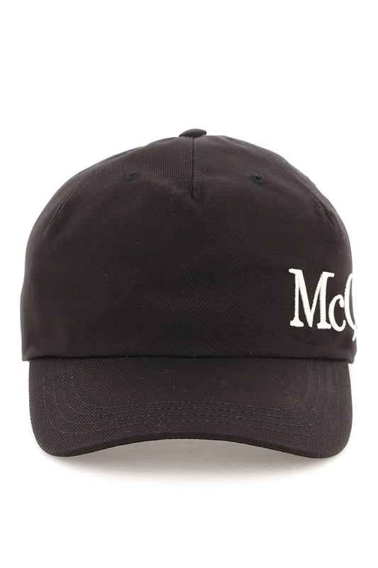 Alexander mcqueen baseball hat with oversized logo  Alexander Mcqueen - LOLAMIR