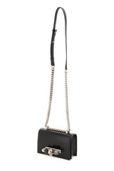 The Jewelled Mini Satchel in Black