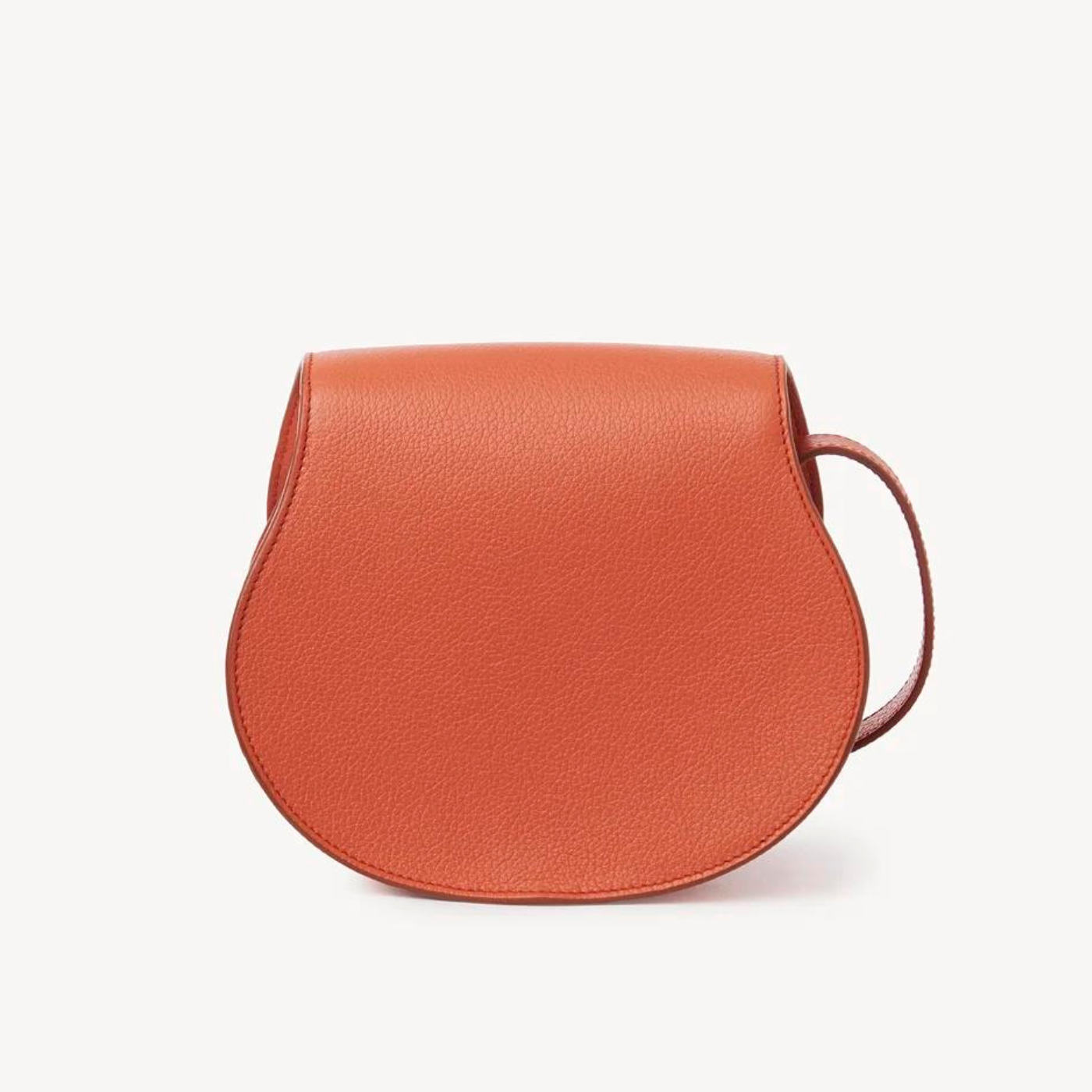 Marcie Small Saddle Bag in Tawny Orange Handbags CHLOE - LOLAMIR