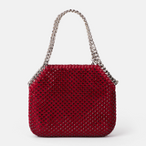 Falabella Crystal Mesh Tiny Tote Bag