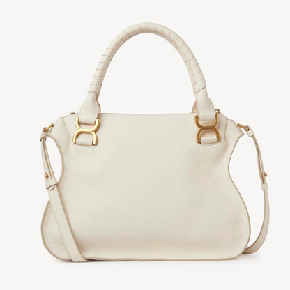 Marcie Double Carry Bag in Misty Ivory Handbags CHLOE - LOLAMIR