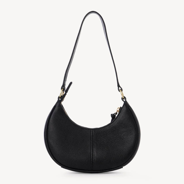 Hana Half Moon Bag in Black Handbags SEE BY CHLOE - LOLAMIR